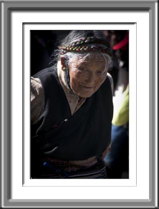 Tibet, woman, elder